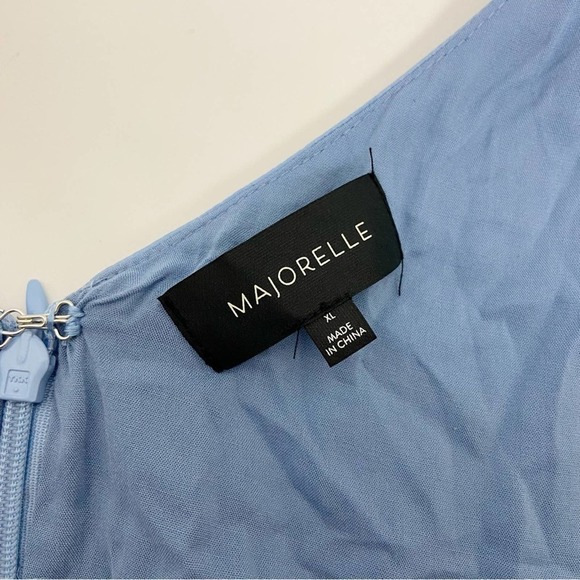 Majorelle Marianne Midi Dress in Victorian Blue - Picture 7 of 10